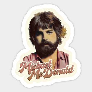 Michael McDonald Pastel Hue Sticker